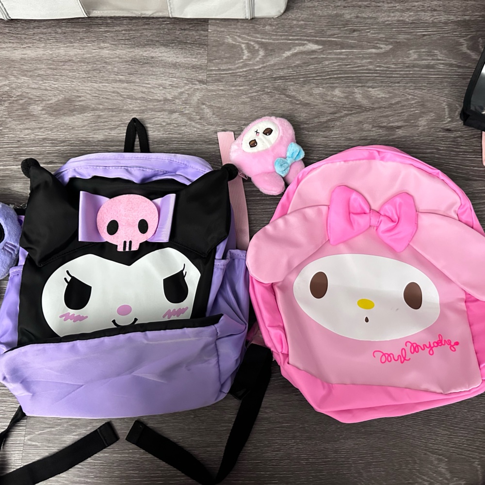 My Melody and Kuromi backpack bundle sale